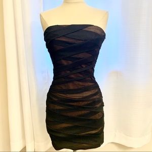 Strapless dress
